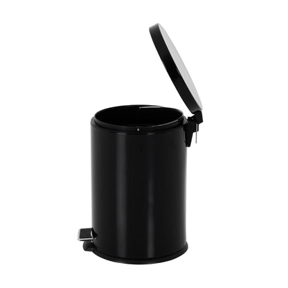 Bolero Pedal Bin Black 20Ltr • PAS-GG978