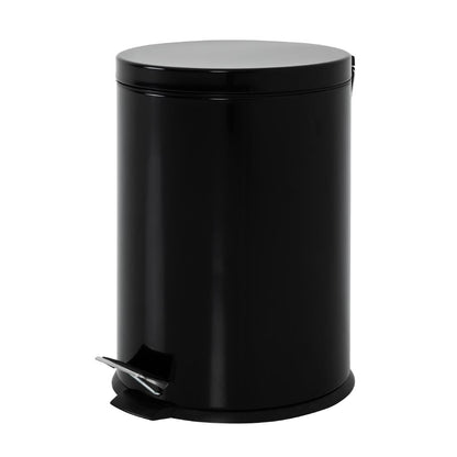 Bolero Pedal Bin Black 20Ltr • PAS-GG978