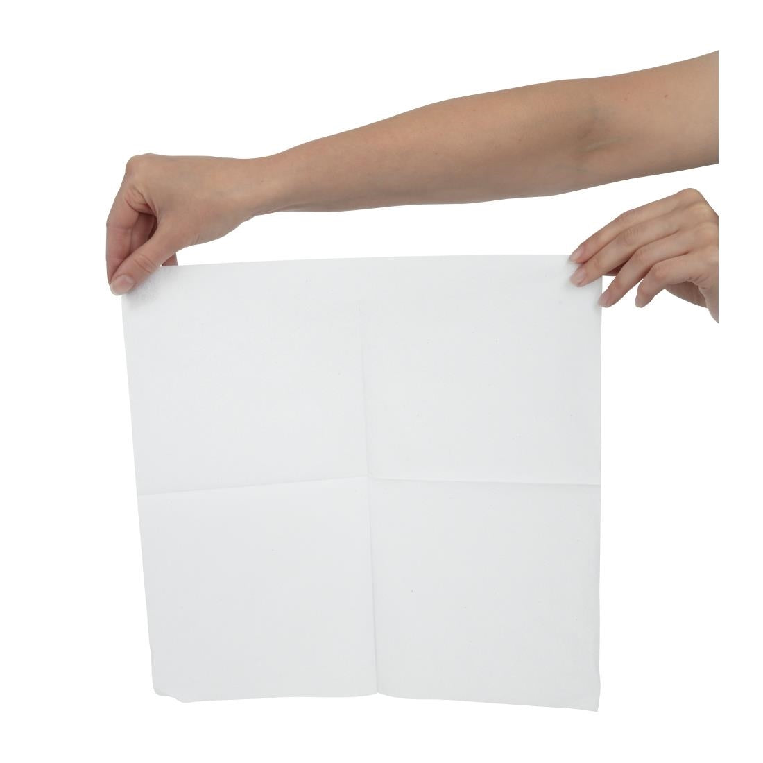 White Lunch Napkins 330 x 330mm (Pack of 5000) • PAS-GG996