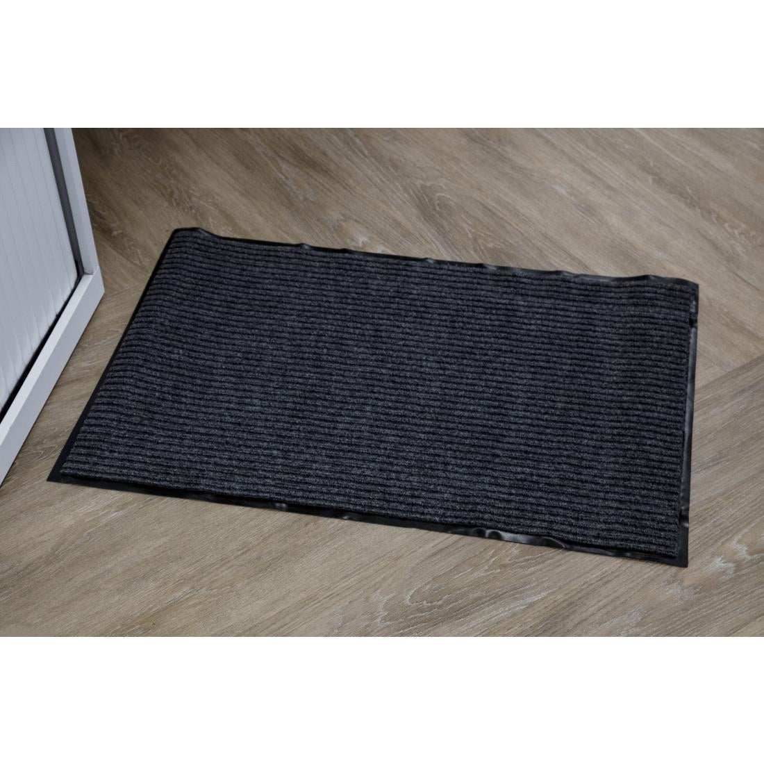 Jantex Entrance Mat Steel Colour - 900 x 600mm • PAS-GH058