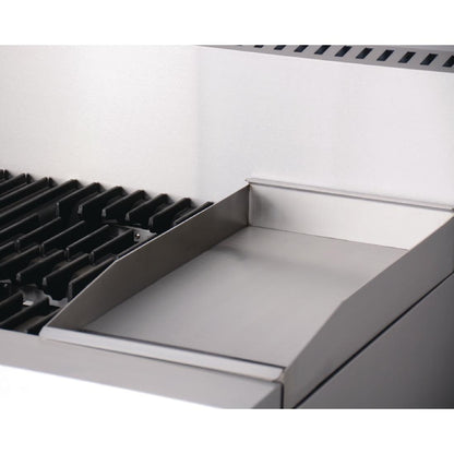 Thor 4 Burner Oven with 12" Griddle with flame failure - LPG TR-4F-G12F LPG • PAS-GH102-P