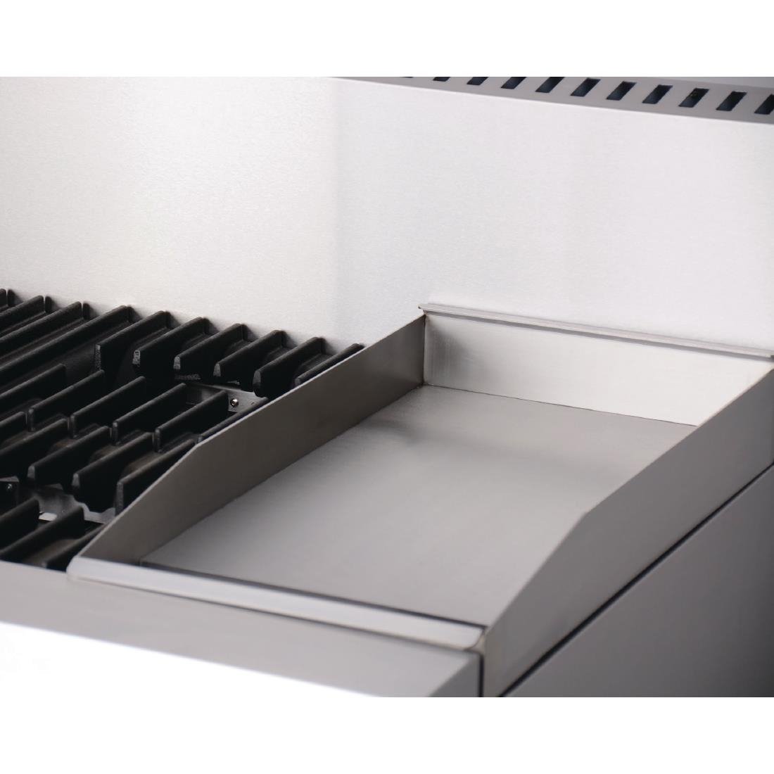 Thor 4 Burner Oven with 12" Griddle with flame failure - NG TR-4F-G12F NG • PAS-GH102-N