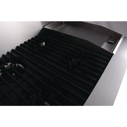 Thor 4 Burner Oven with 12" Griddle with flame failure - NG TR-4F-G12F NG • PAS-GH102-N