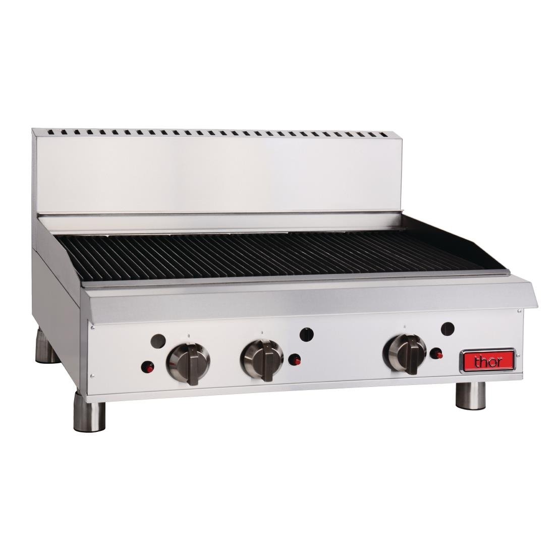 Thor Gas Char Broiler 36"-Radiant manual controls w/flame fail LPG TR-CBR36F LPG • PAS-GH104-P