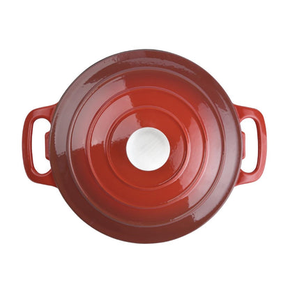 Vogue Red Round Casserole Dish 3.2Ltr • PAS-GH304