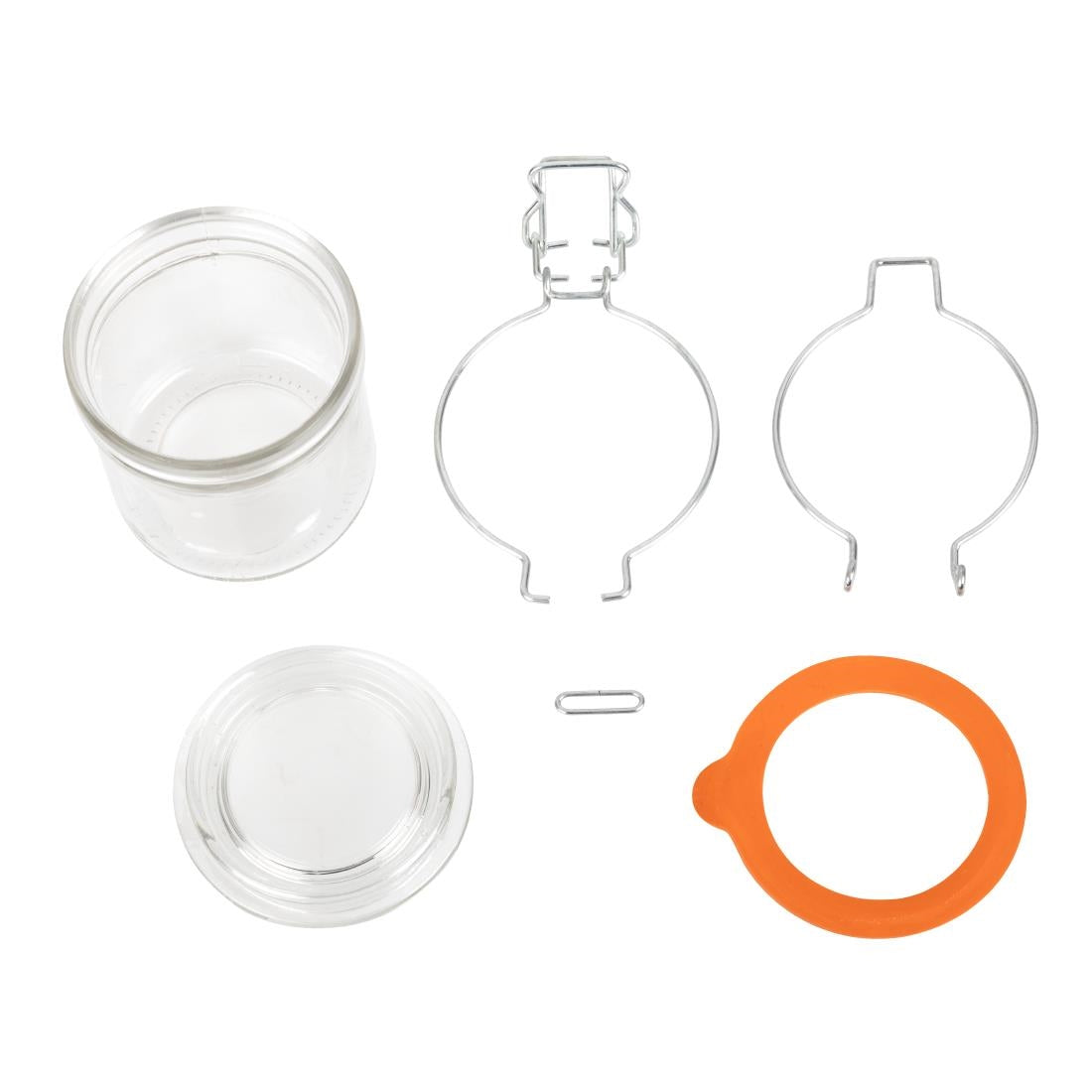 Vogue Clip Top Preserve Jars 285ml (6 Pack) (Capacity: 285ml / 9637oz | Pack of 6) • PAS-GH329