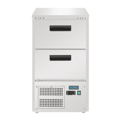 Polar G-Series Counter Fridge with 2 GN Drawers 65Ltr • PAS-GH332-A
