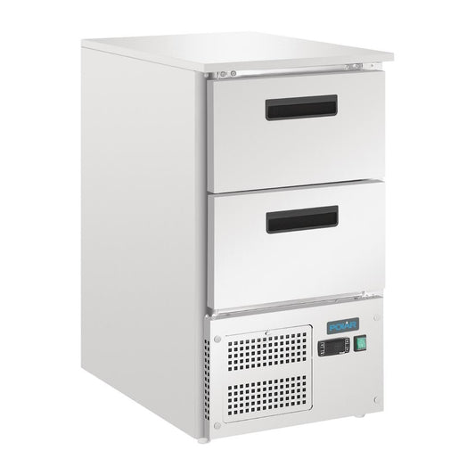 Polar G-Series Counter Fridge with 2 GN Drawers 65Ltr • PAS-GH332-A