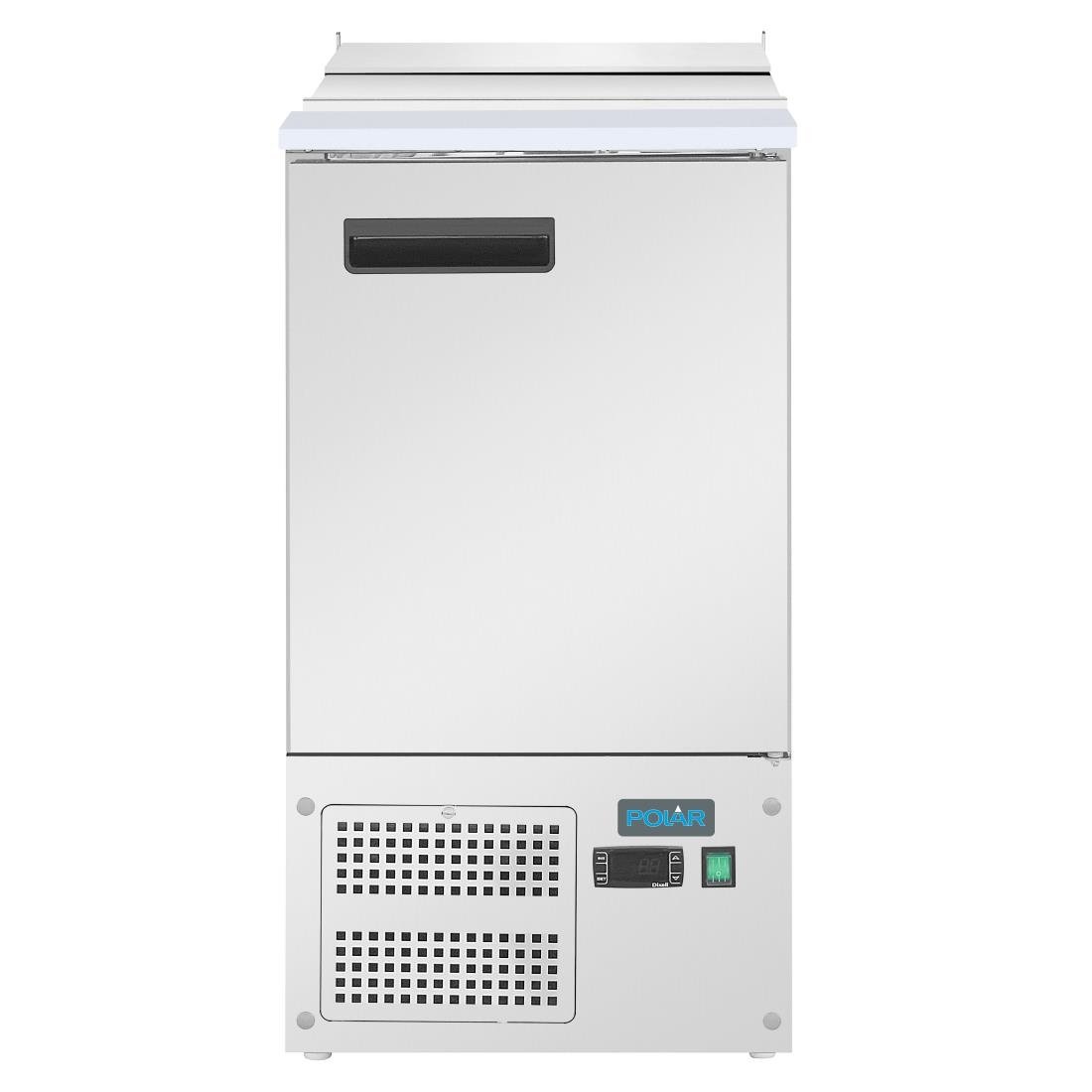 Polar G-Series Single Door Saladette Prep Counter Fridge 109Ltr • PAS-GH333-A
