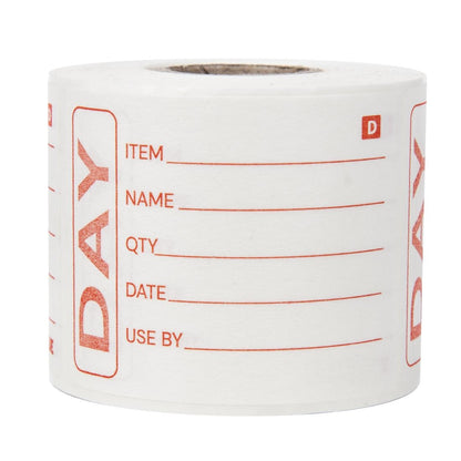 Hygiplas Dissolvable Prepared Food Labels (250 Pack) • PAS-GH350