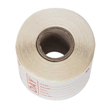 Hygiplas Dissolvable Prepared Food Labels (250 Pack) • PAS-GH350