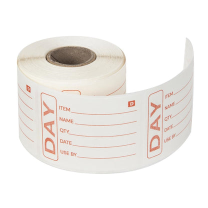 Hygiplas Dissolvable Prepared Food Labels (250 Pack) • PAS-GH350