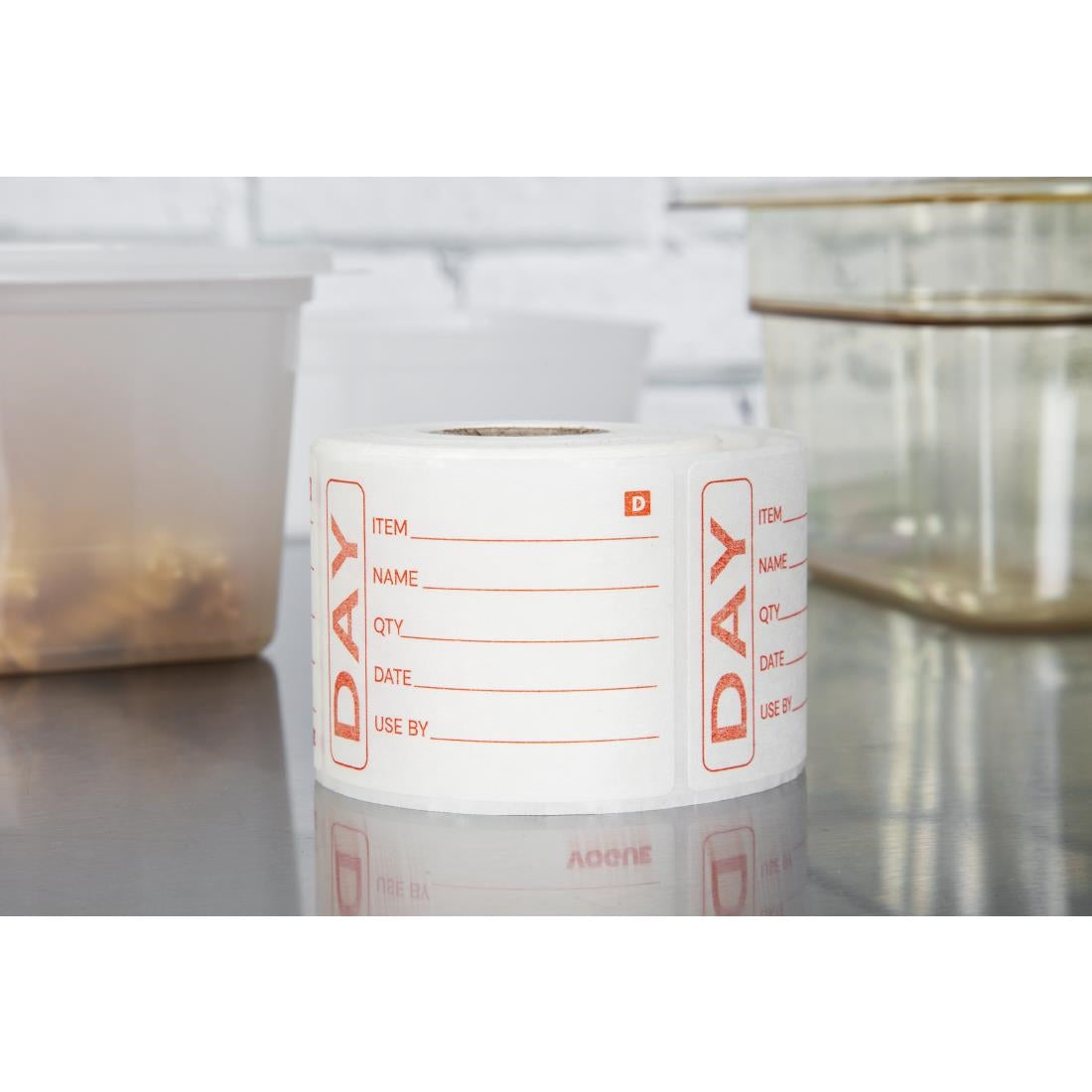 Hygiplas Dissolvable Prepared Food Labels (250 Pack) • PAS-GH350