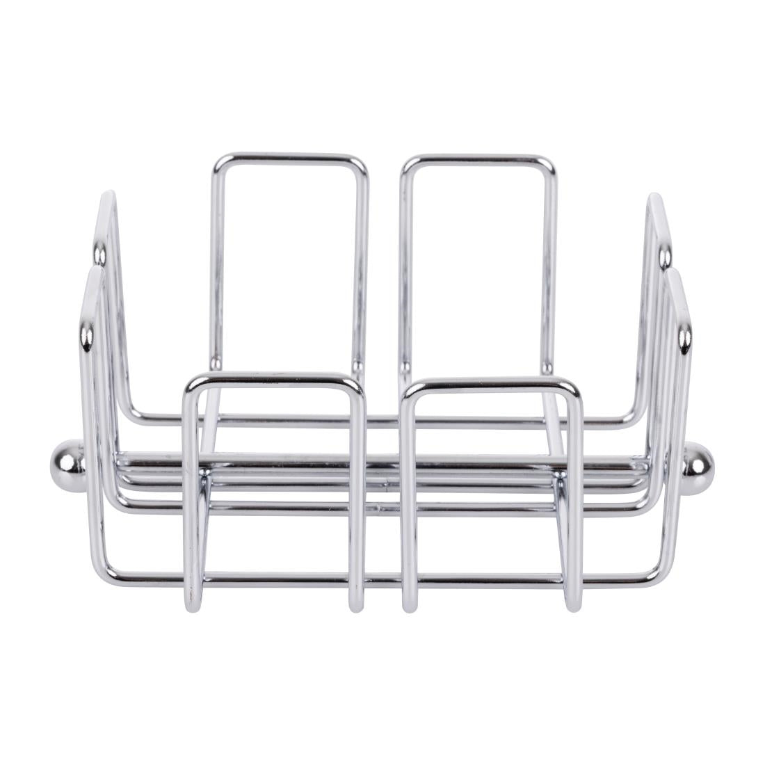 Olympia Cocktail Napkin Holder with Weight 140x140mm • PAS-GH407