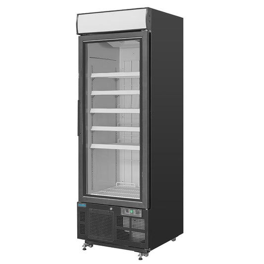 Polar G-Series Upright Display Freezer 412Ltr Black • PAS-GH428-A