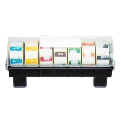 Hygiplas Removable Colour Coded Food Labels with 25mm (1") Dispenser • PAS-GH473