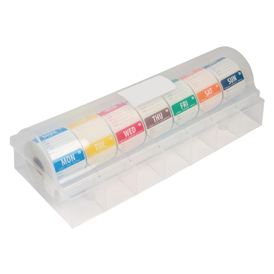 Hygiplas Dissolvable Colour Coded Food Labels with 50mm Dispenser • PAS-GH475