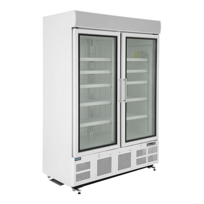 Polar G-Series Upright Display Freezer 920Ltr White • PAS-GH507-A