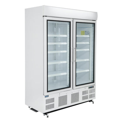 Polar G-Series Upright Display Freezer 920Ltr White • PAS-GH507-A