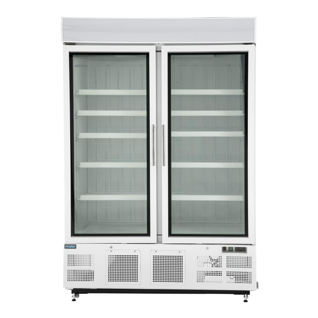 Polar G-Series Upright Display Freezer 920Ltr White • PAS-GH507-A