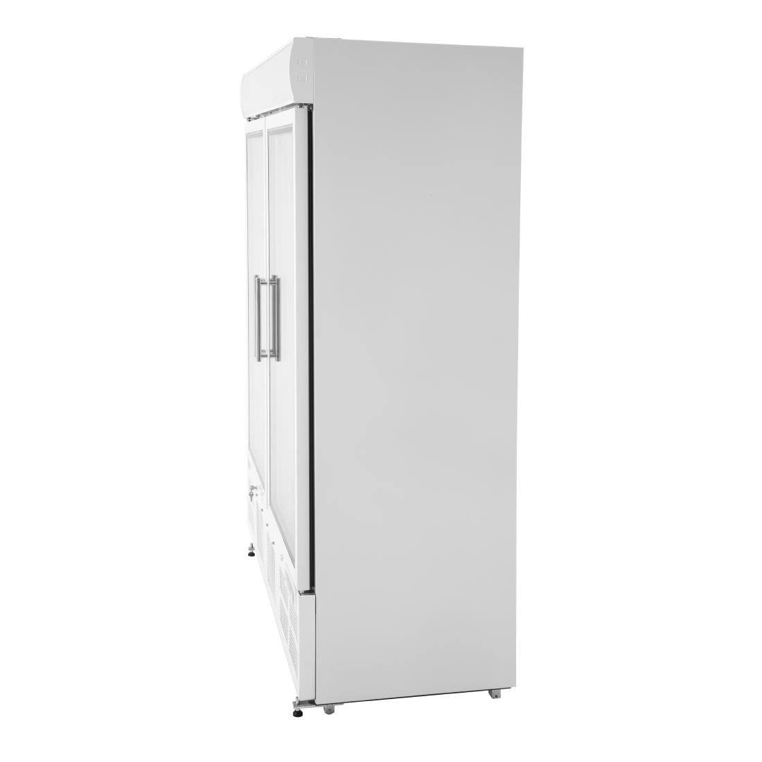 Polar G-Series Upright Display Freezer 920Ltr White • PAS-GH507-A