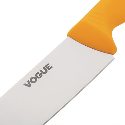 Vogue Soft Grip Pro Chef Knife Yellow 25.5cm • PAS-GH527