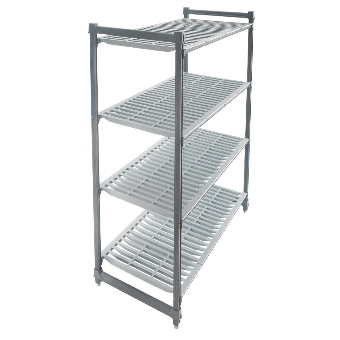 Cambro Camshelving Basics Plus 4 Tier Shelving Starter Unit - 1830x 915x460mm • PAS-GH617