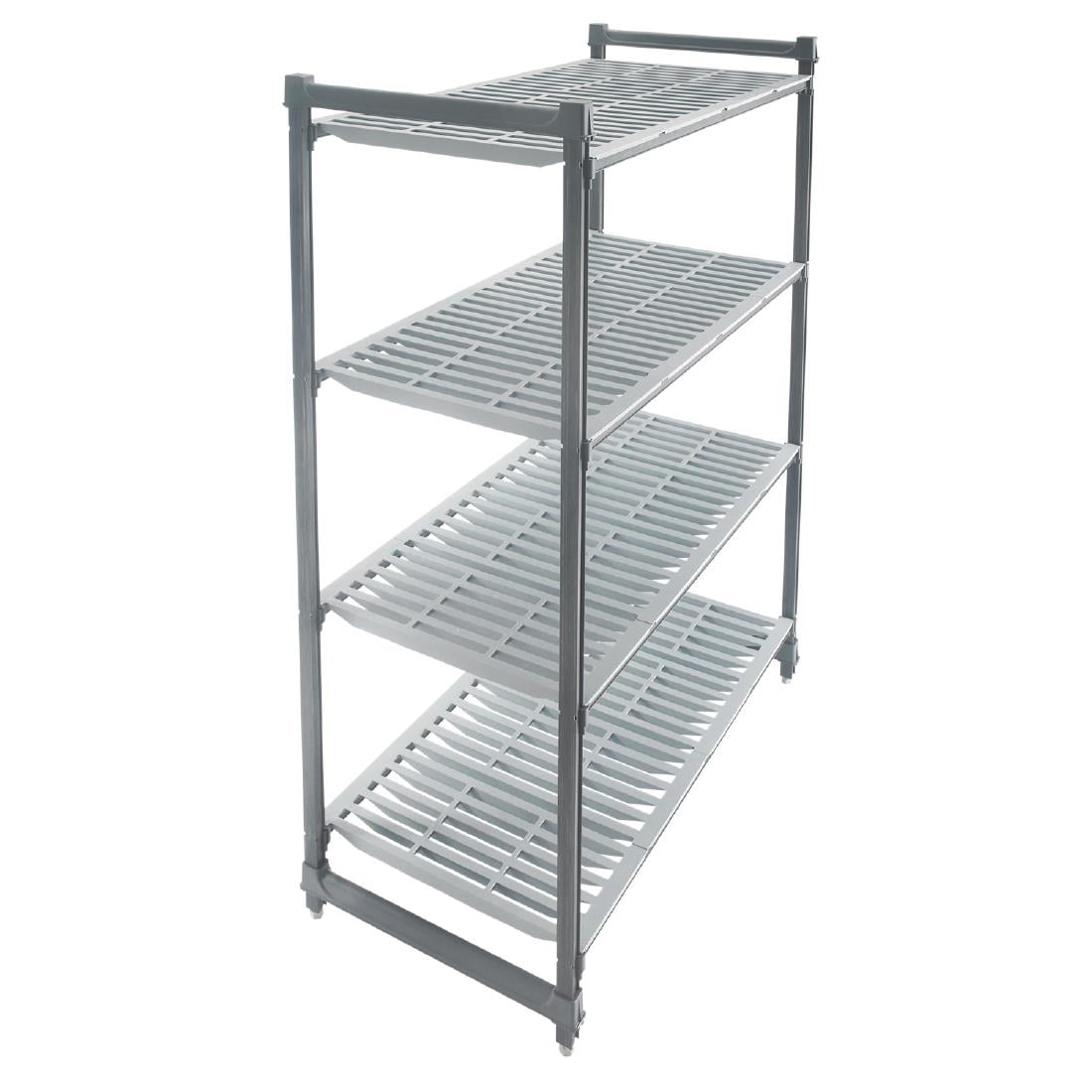 Cambro Camshelving Basics Plus 4 Tier Shelving Starter Unit - 1830x1220x460mm • PAS-GH618