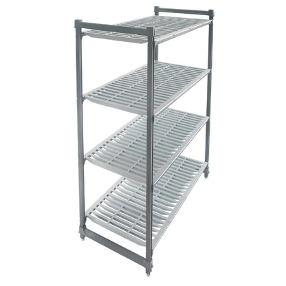 Cambro Camshelving Basics Plus 4 Tier Shelving Starter Unit - 1830x1220x460mm • PAS-GH618
