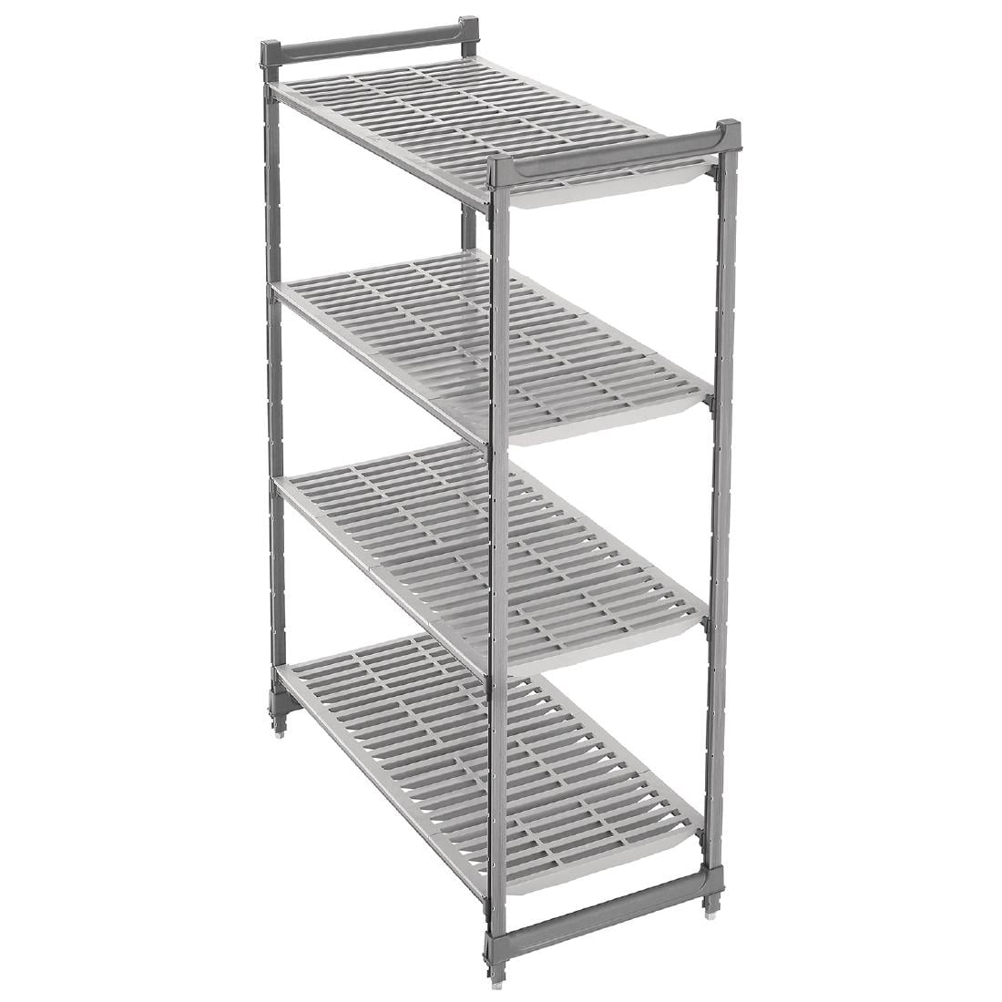 Cambro Camshelving Basics Plus 4 Tier Shelving Starter Unit - 1830x1220x460mm • PAS-GH618