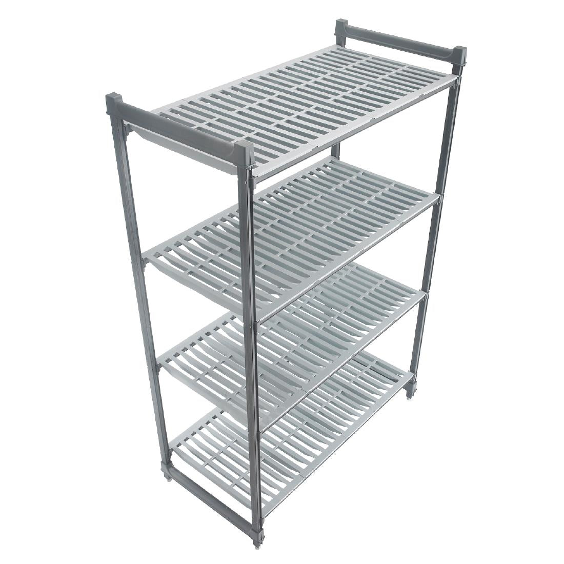 Cambro Camshelving Basics Plus 4 Tier Shelving Starter Unit - 1830x 915x460mm • PAS-GH617