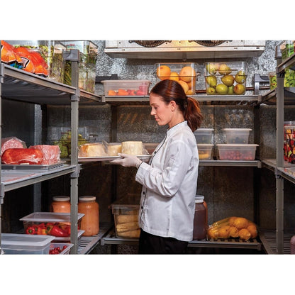 Cambro Camshelving Basics Plus 4 Tier Shelving Starter Unit - 1830x1220x460mm • PAS-GH618