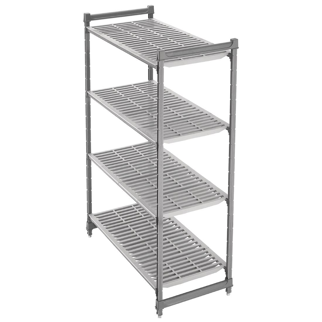 Cambro Camshelving Basics Plus 4 Tier Shelving Starter Unit - 1830x1220x460mm • PAS-GH618