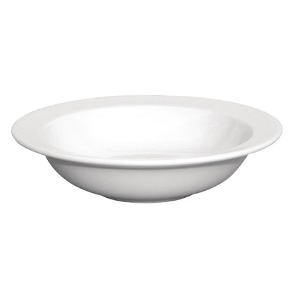 Olympia Whiteware Wide Rim Bowls 180mm (Pack of 12) • PAS-GH633