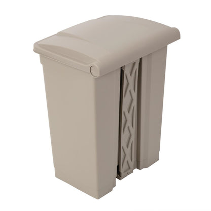 Jantex Step On Bin Beige 65Ltr • PAS-GH638