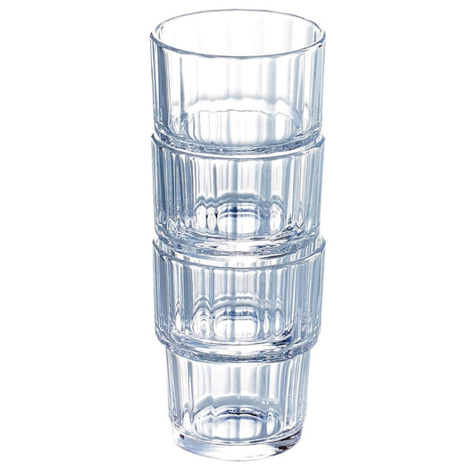 Arcoroc Norvege Stacking Old Fashioned Tumblers 250ml (6 Pack) • PAS-GH647