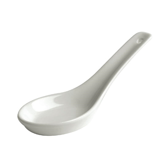 Australian Fine China Bistro Chinese Spoons (60 Pack) (Pack Quantity: 60) • PAS-GH759