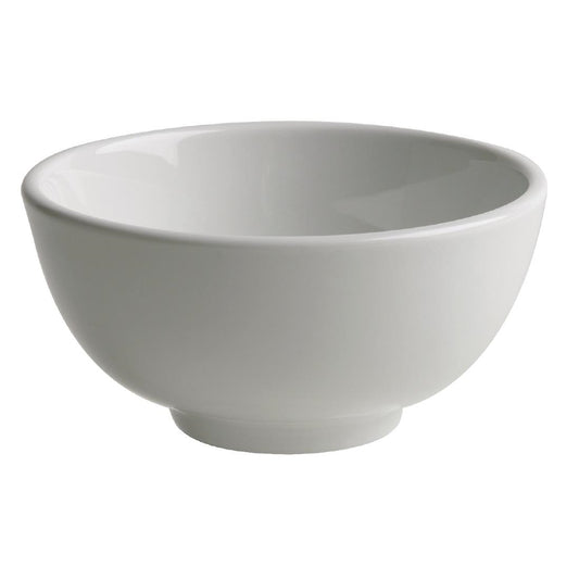 Australian Fine China Bistro Rice Bowls 115mm (Dimension: 115(Ø)mm | Capacity: 310ml | Pack quantity: 48) • PAS-GH778