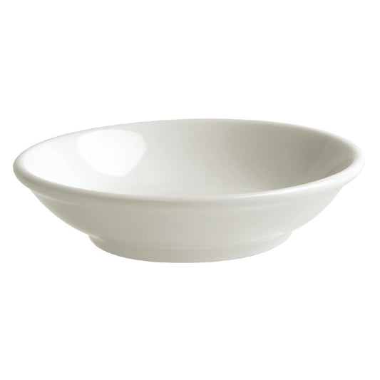 Australian Fine China Bistro Soy Dishes 96mm  (12 Pack) (Size: 96mm (Ø)/90ml | Pack Quantity: 12) • PAS-GH782