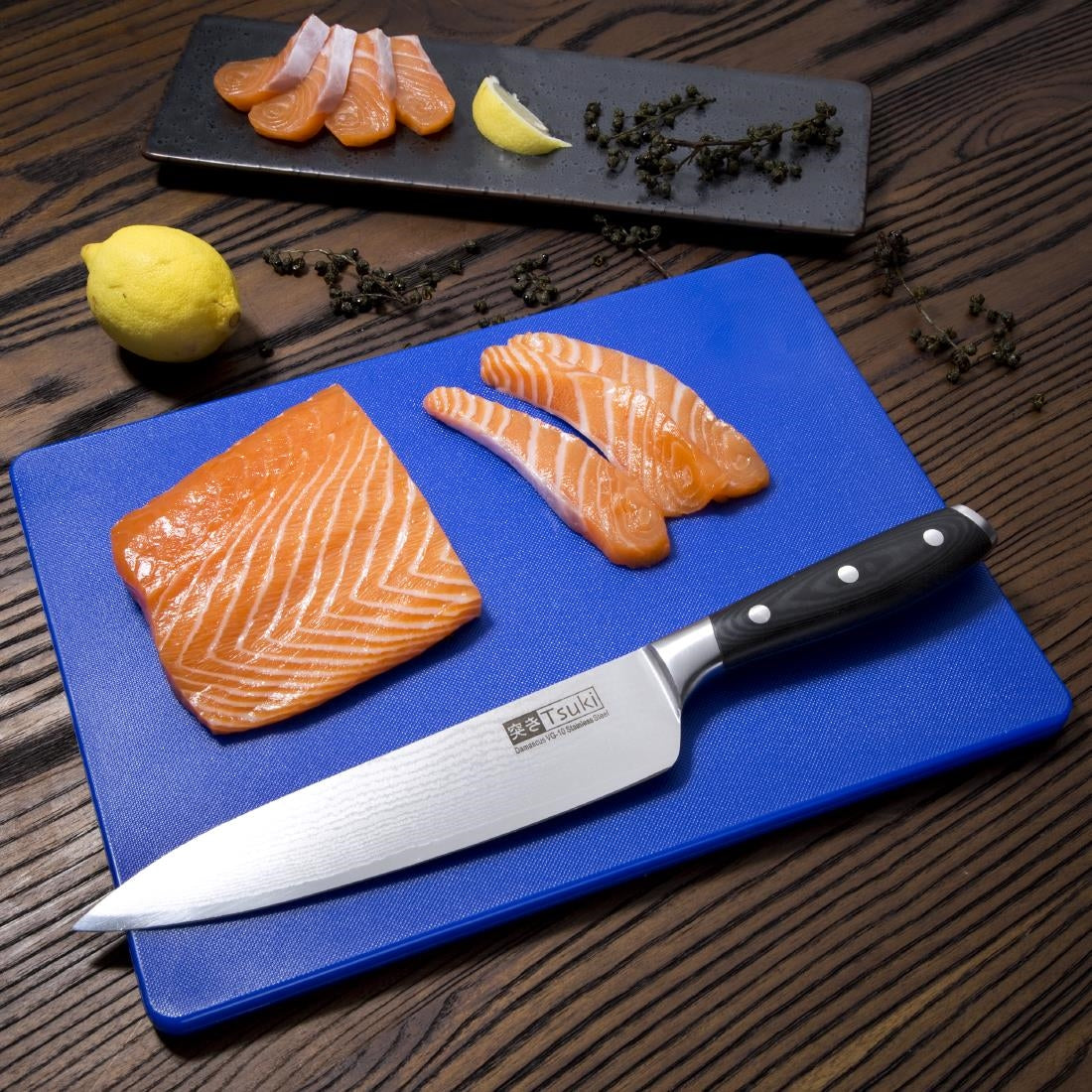 Hygiplas Low Density Chopping Board Blue - 305x229x12mm • PAS-GH791