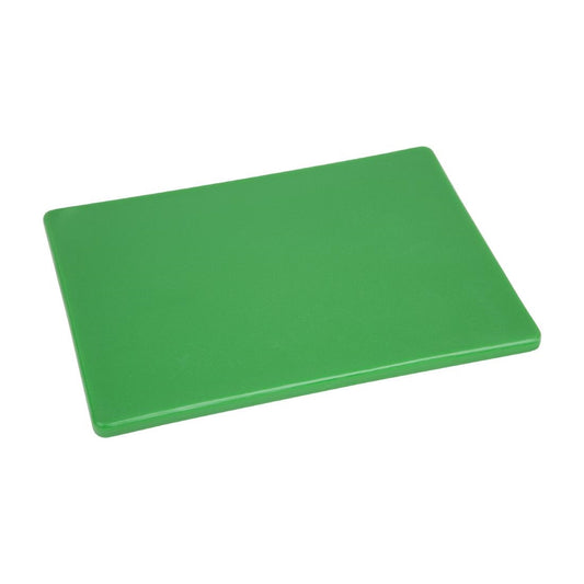 Hygiplas Low Density Chopping Board Green - 305x229x12mm • PAS-GH793