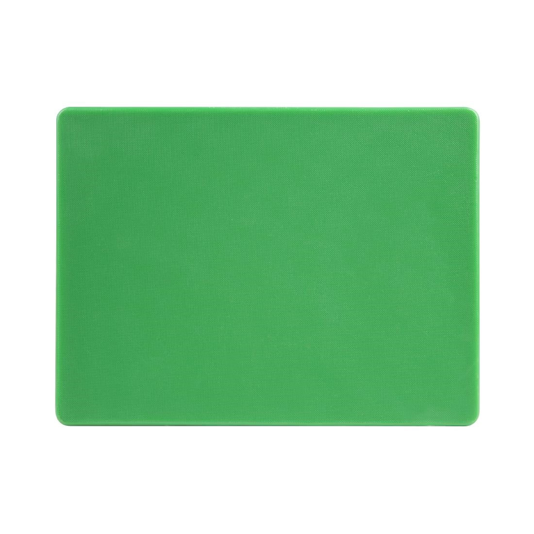 Hygiplas Low Density Chopping Board Green - 305x229x12mm • PAS-GH793