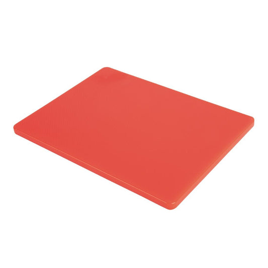 Hygiplas Low Density Chopping Board Red - 305x229x12mm • PAS-GH794