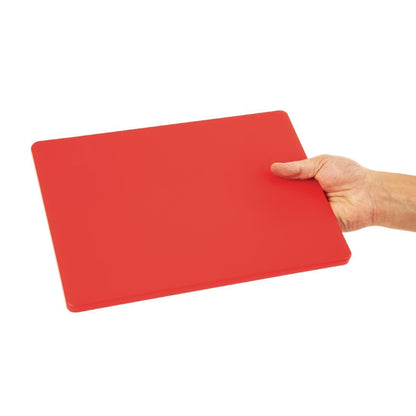 Hygiplas Low Density Chopping Board Red - 305x229x12mm • PAS-GH794