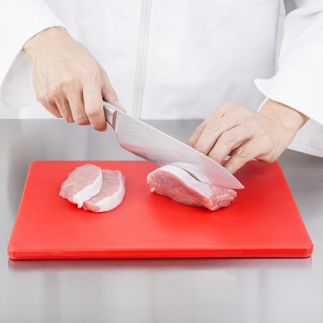 Hygiplas Low Density Chopping Board Red - 305x229x12mm • PAS-GH794