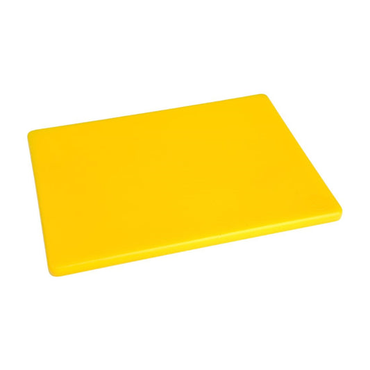 Hygiplas Low Density Chopping Board Yellow - 305x229x12mm • PAS-GH796