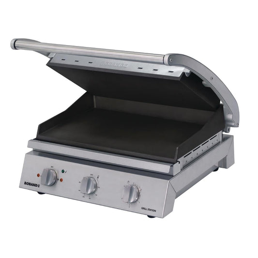 Roband GSA810ST Grill Station Smooth Plates 8 Slice • PAS-GH844