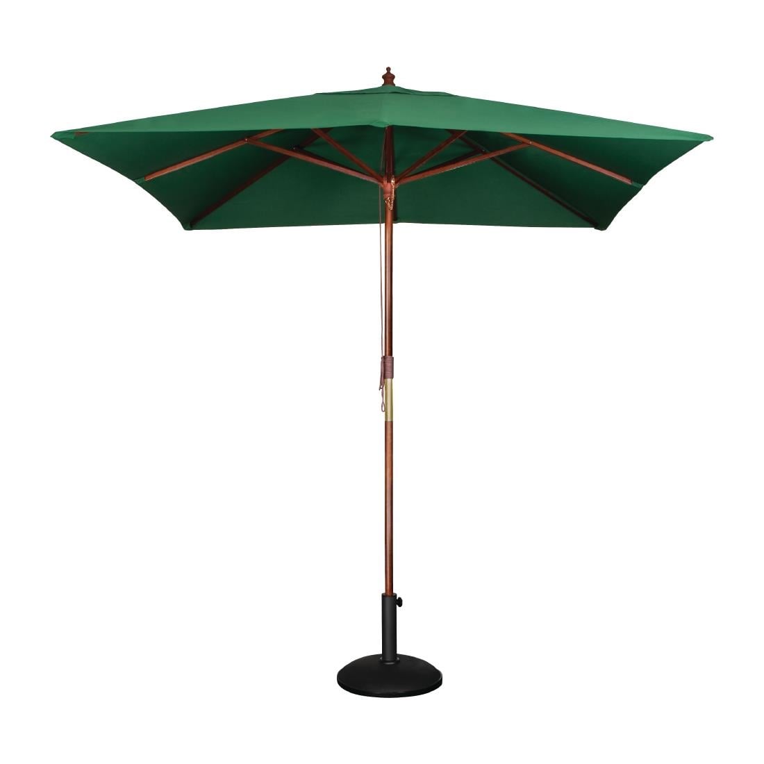 Bolero Square Outdoor Umbrella 2.5m Green • PAS-GH989