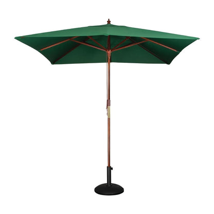 Bolero Square Outdoor Umbrella 2.5m Green • PAS-GH989