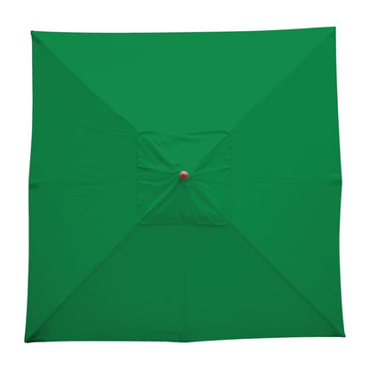 Bolero Square Outdoor Umbrella 2.5m Green • PAS-GH989